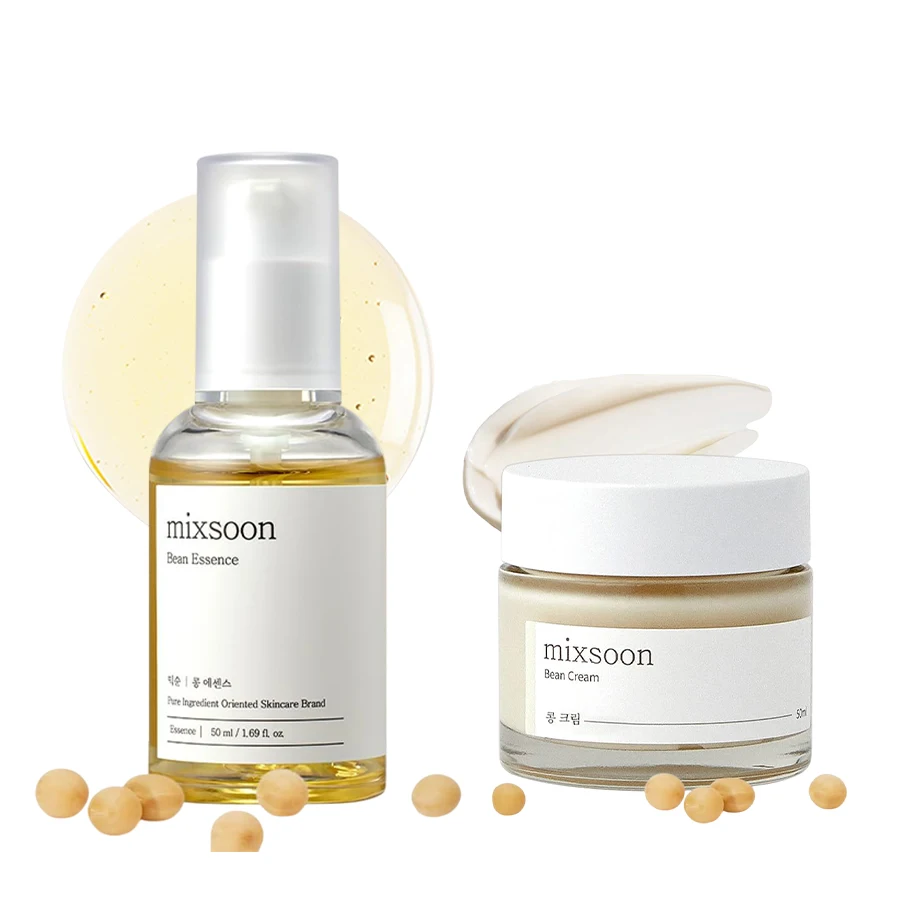 Skincare Garnier - Set Krim Esens Kacang Mixsoon Duo,