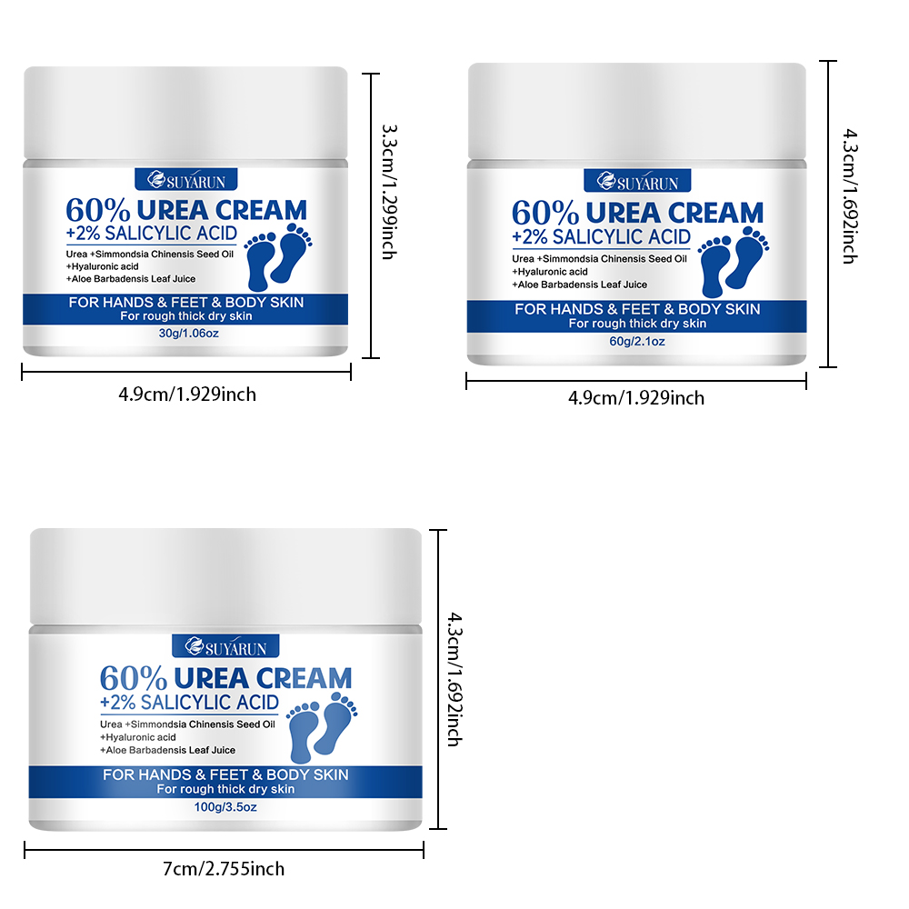 SUYARUN 60% Urea+2% ASAM SALIS - Skincare Salicylic Acid ulasan dan harga