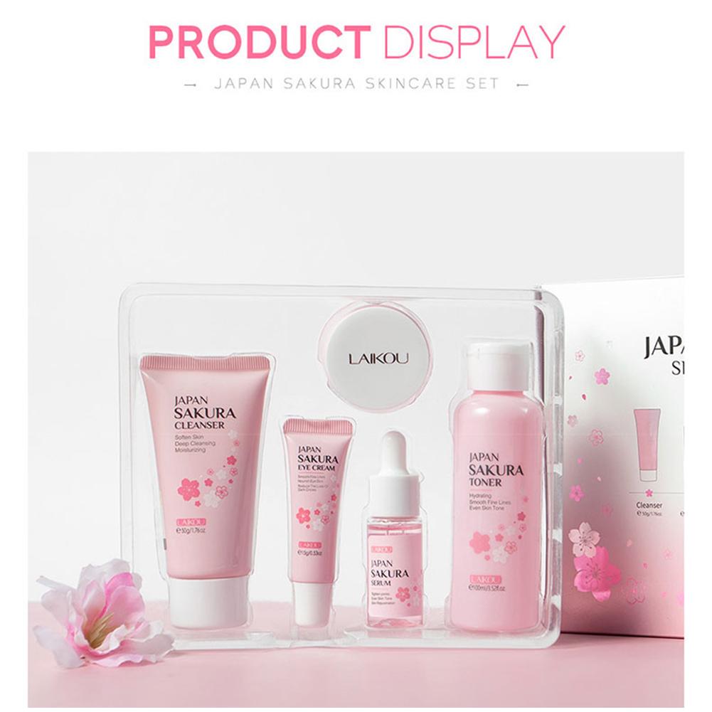 Set Perawatan Kulit Sakura 5/3 - Skincare Garnier ulasan dan harga