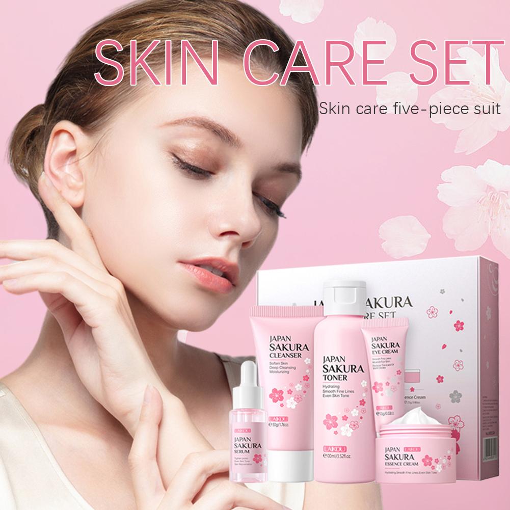 Set Perawatan Kulit Sakura 5/3 - Skincare Garnier ulasan dan harga