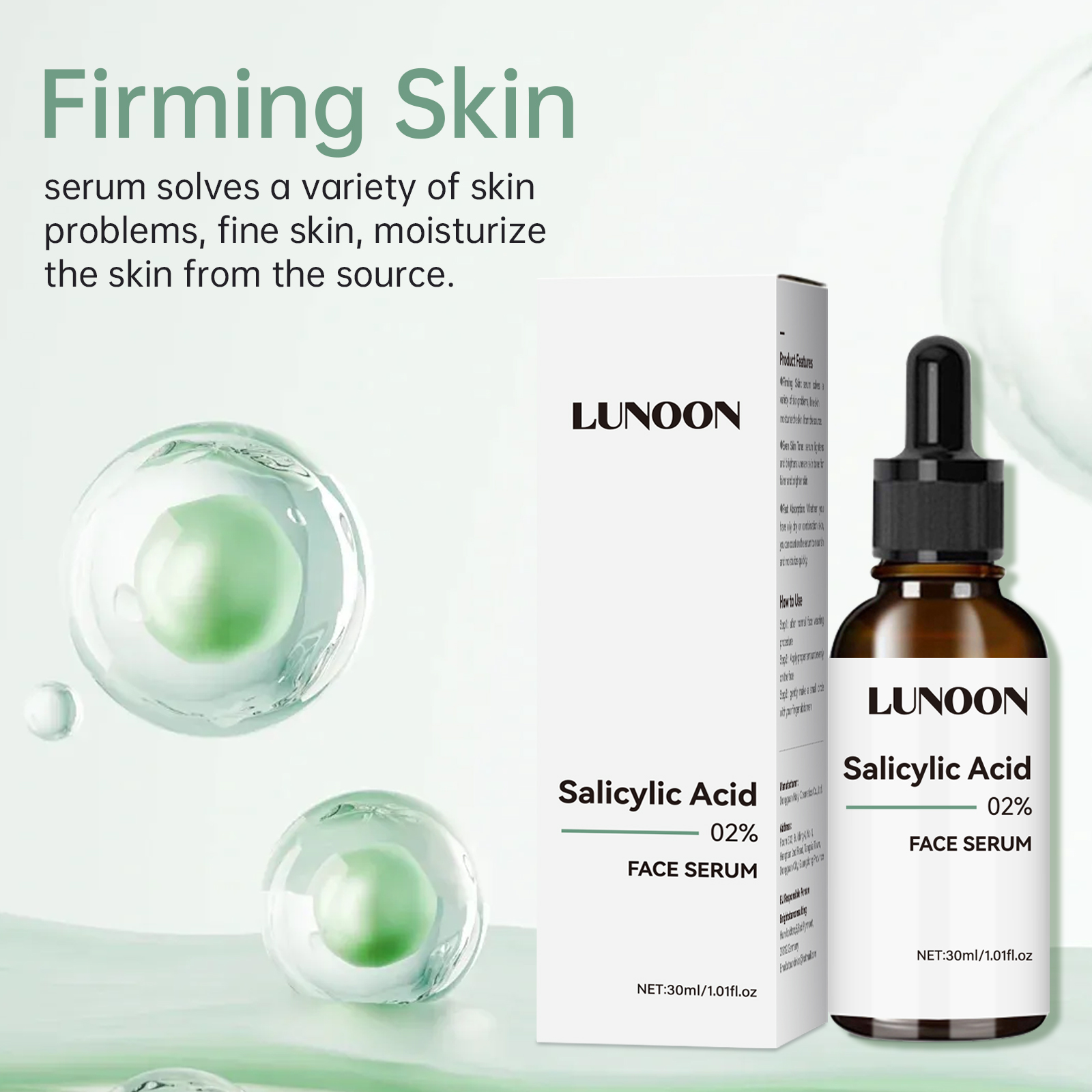 Serum Wajah Asam Salisilat Men - Skincare Salicylic Acid ulasan dan harga