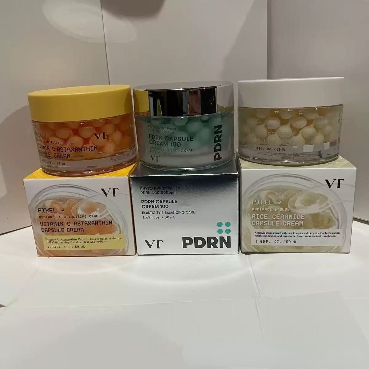 Krim Kapsul PDRN VT 100.000ppm - Ceramide Moisturizer ulasan dan harga