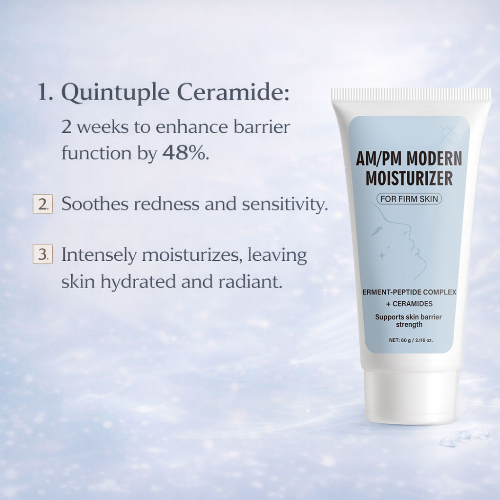 Krim Wajah Pelembap Modern AM/ - Ceramide Moisturizer ulasan dan harga