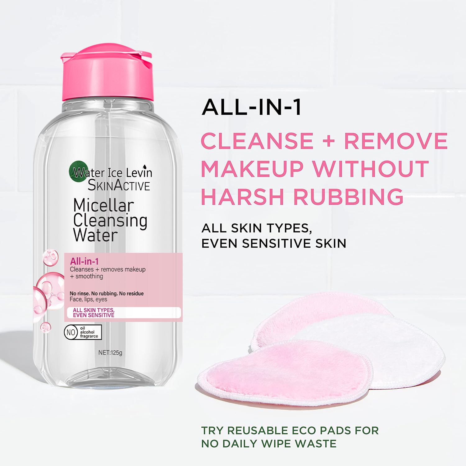 Air Es Levin Micellar Water: P - Ceramide Moisturizer ulasan dan harga