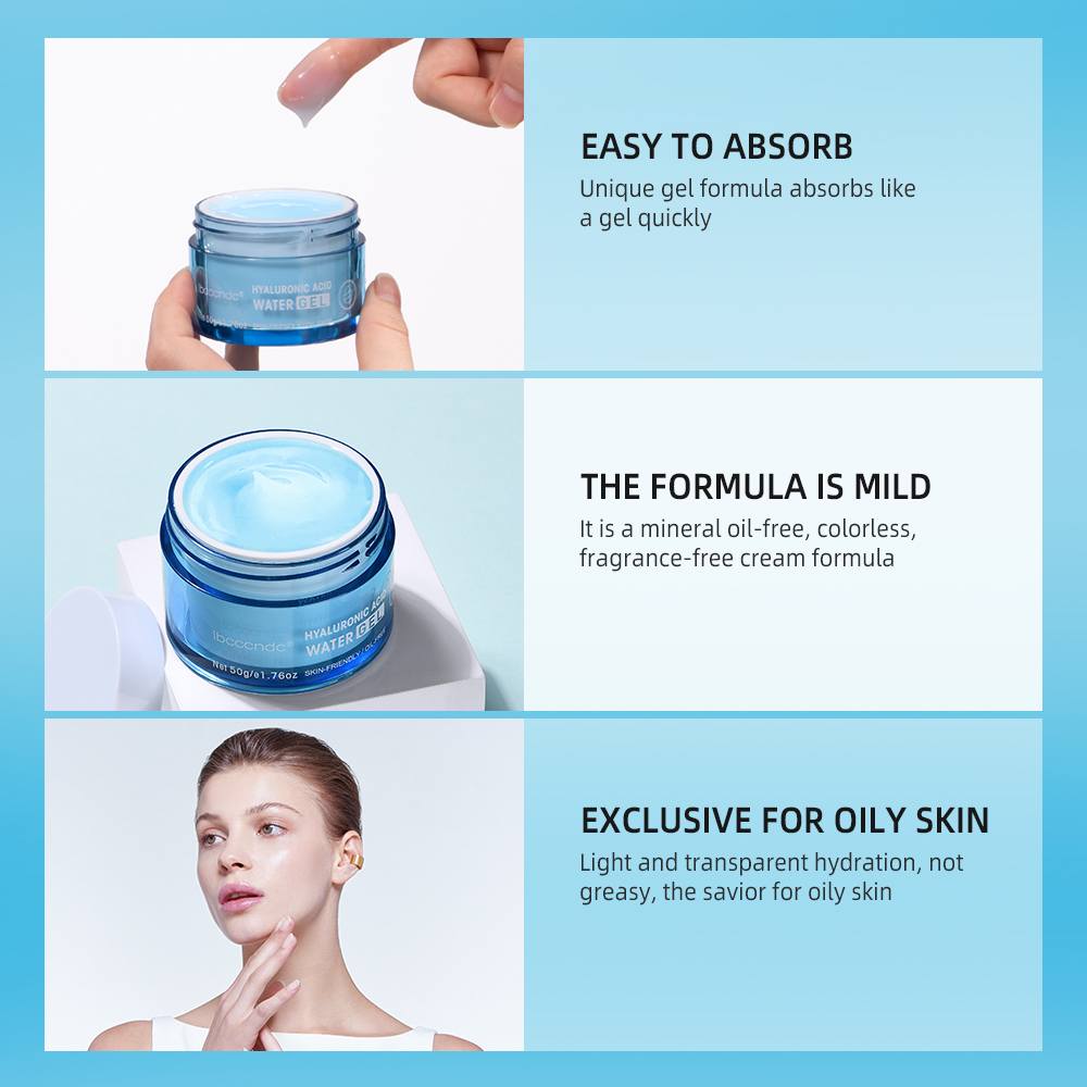 Gel air hidrasi asam Hyaluroni - Ceramide Moisturizer ulasan dan harga
