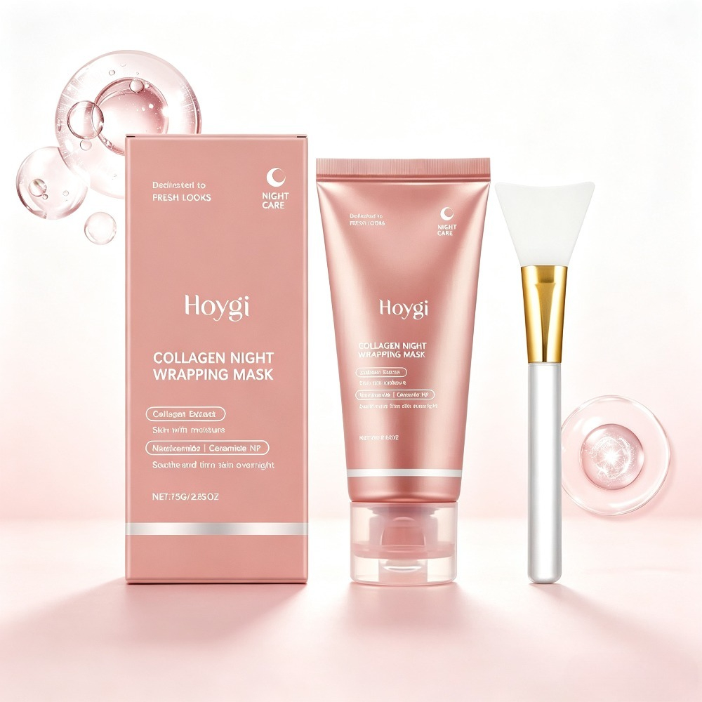 Masker Malam Kolagen dengan Ku - Ceramide Moisturizer ulasan dan harga
